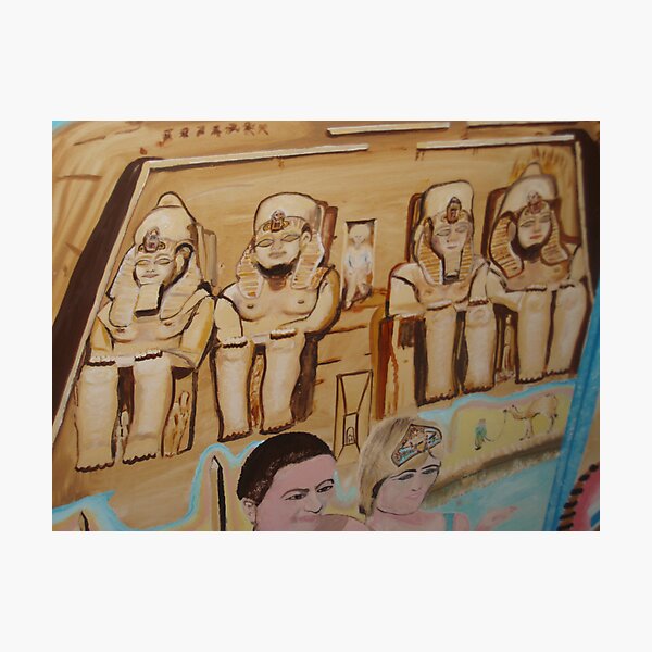 Ramesses II Temple of Abu Simbel 1250 BC Photographic Print