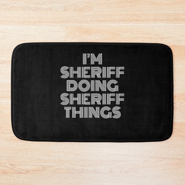 Item preview, I'm Sheriff Doing Sheriff Things Retro Vintage designed and sold by SVPOD.