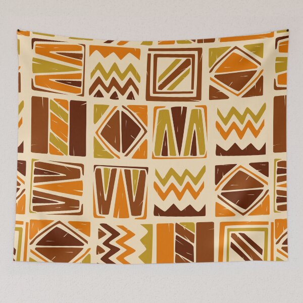 Item preview, Vintage African Pattern  designed and sold by Nora Gad.