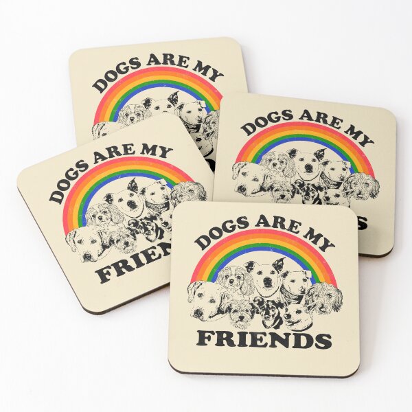 Item preview, Dogs are my friends designed and sold by Audrey Herbertson.