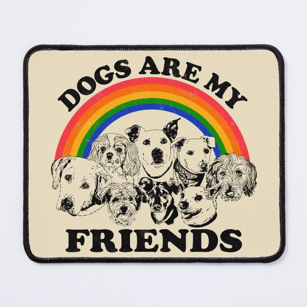 Item preview, Dogs are my friends designed and sold by Audrey Herbertson.