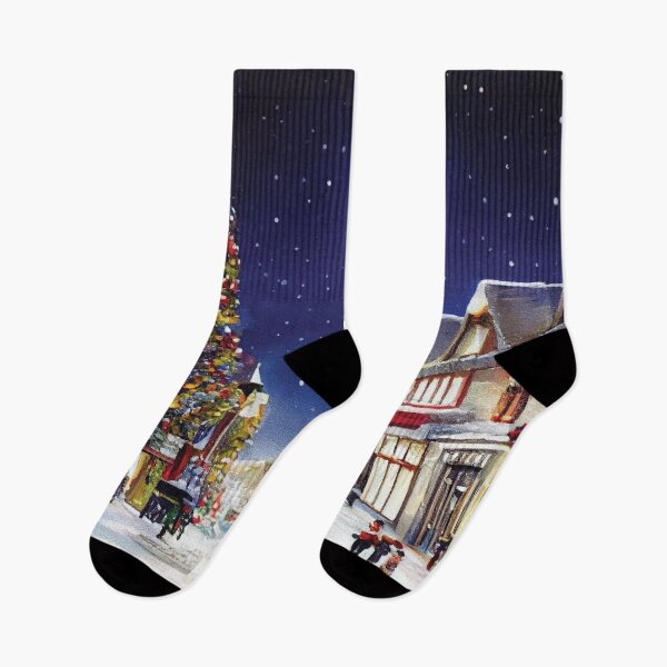 Item preview, Christmas in old town London - Scene 2 designed and sold by Imagequest.