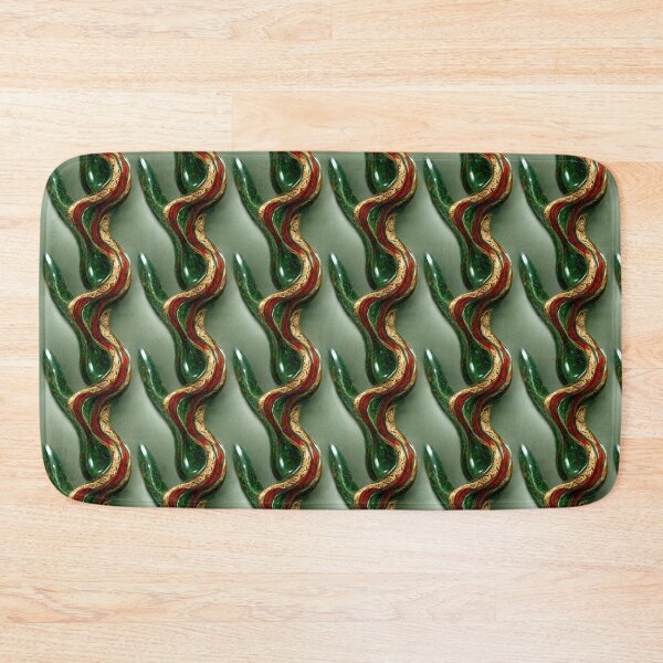 Item preview, Green gold red marble pattern, Intricate marbling pattern designed and sold by TreasuryOE.