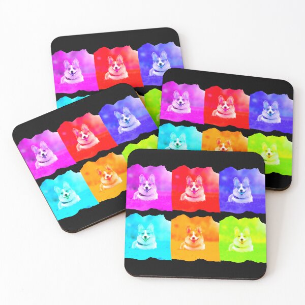 Item preview, Colorful Corgis designed and sold by NiftyTees.