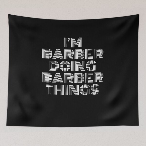 Item preview, I'm Barber Doing Barber Things Retro Vintage designed and sold by SVPOD.