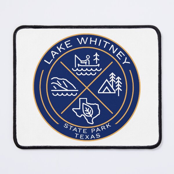 Item preview, Lake Whitney State Park Texas Heraldic Logo designed and sold by VanyaKar.