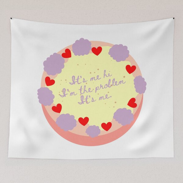 Item preview, its me hi im the problem it's me - cake 4 designed and sold by cottagecorococo.