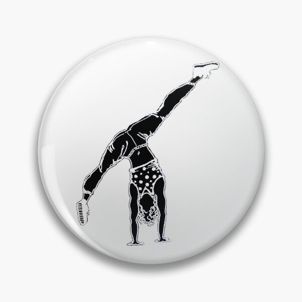 Item preview, inverted colors Lateral Handstand designed and sold by rlynnj.