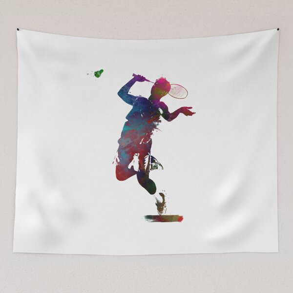 Item preview, Badminton sport art #badminton designed and sold by JBJart.