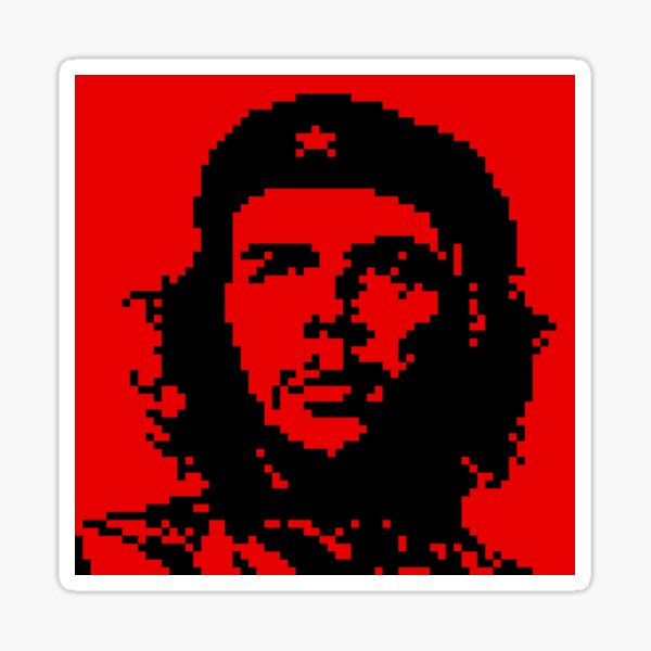 Pixel Design - Smudge art work for Che-Guevara #CheGuevara