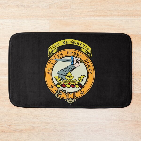 Item preview, MacQuarrie Clan Surname crest designed and sold by BagTown Clans.