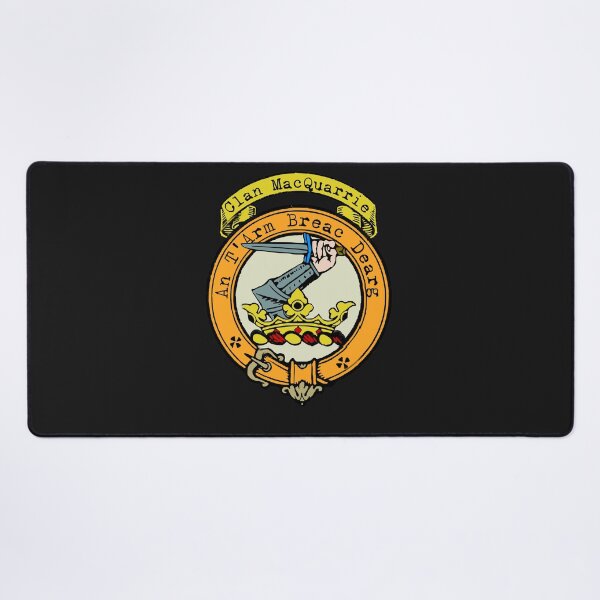 Item preview, MacQuarrie Clan Surname crest designed and sold by BagTown Clans.