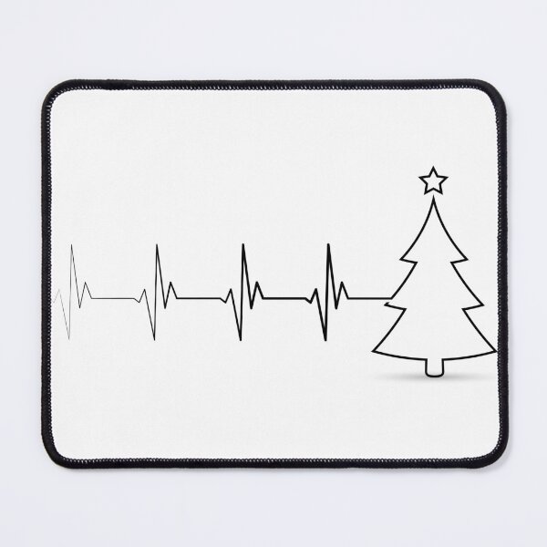 Artikelvorschau, EKG-Weihnachtsbaum entworfen und verkauft von CleverMed.