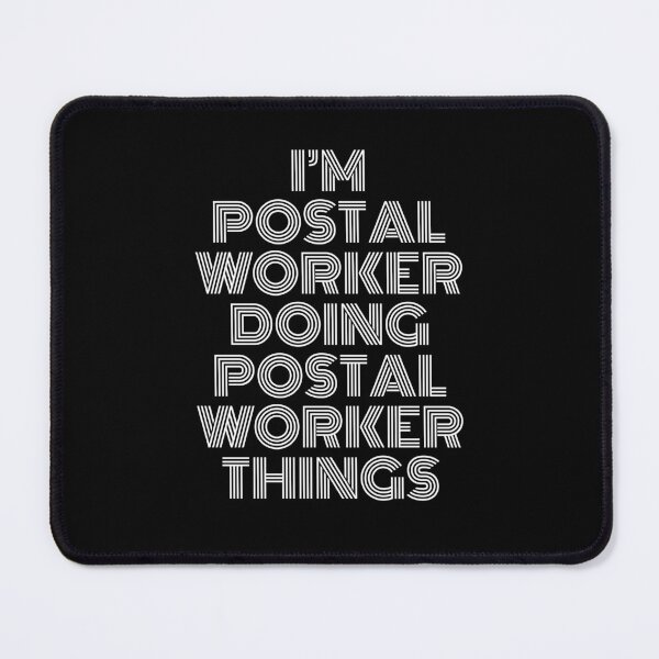 Item preview, I'm Postal Worker Doing Postal Worker Things Retro Vintage designed and sold by SVPOD.