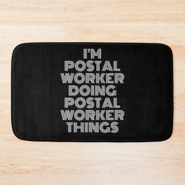 Item preview, I'm Postal Worker Doing Postal Worker Things Retro Vintage designed and sold by SVPOD.