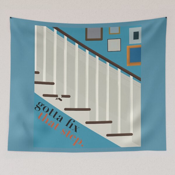 Item preview, Modern Family Gotta Fix That Step Phil Dunphy Meme Fan Art Frame designed and sold by senaeksi.