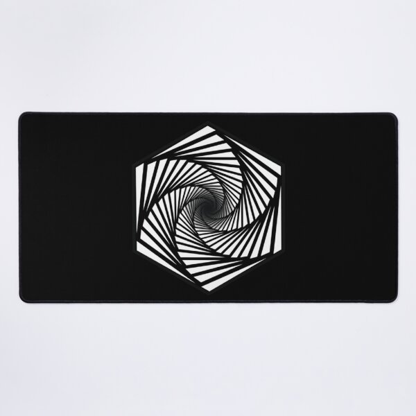 Item preview, swirl hexagon triangular swirl objowl - take the way! designed and sold by OptLuv.