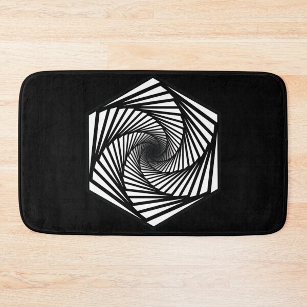 Item preview, swirl hexagon triangular swirl objowl - take the way!  designed and sold by OptLuv.