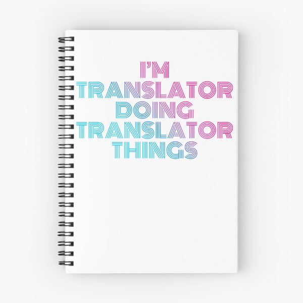 Item preview, I'm Translator Doing Translator Things Retro Neon designed and sold by SVPOD.
