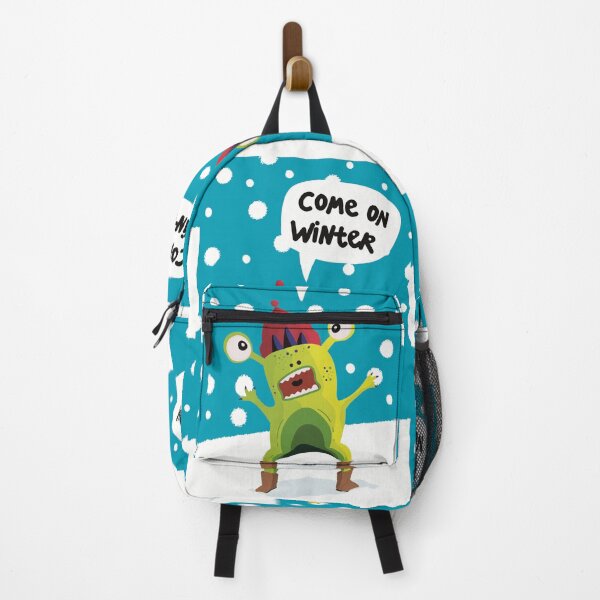 Item preview, Come on winter. The green monster ready to fight the winter designed and sold by marina63.