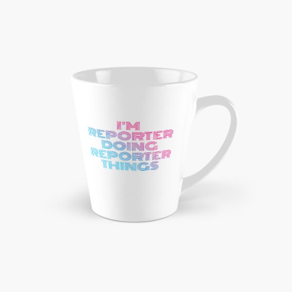 Item preview, I'm Reporter Doing Reporter Things Retro Neon designed and sold by SVPOD.