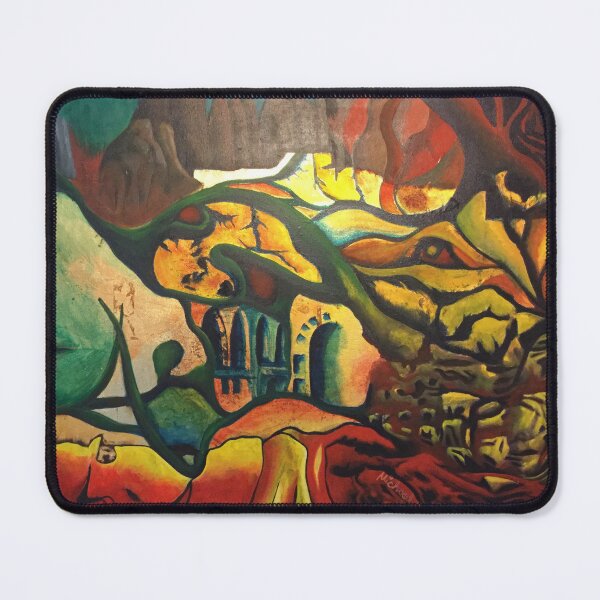 Item preview, The Swamp abstract gold leaf painting designed and sold by Michael Arnold.