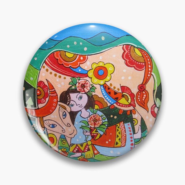Item preview, The girl with the cow decor designed and sold by Gogodzy.