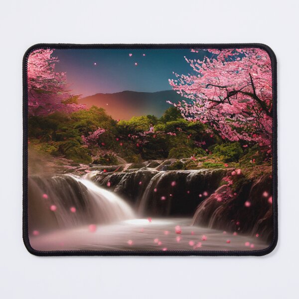 Item preview, Pink Blossom Waterfall designed and sold by ParadiseSlice.