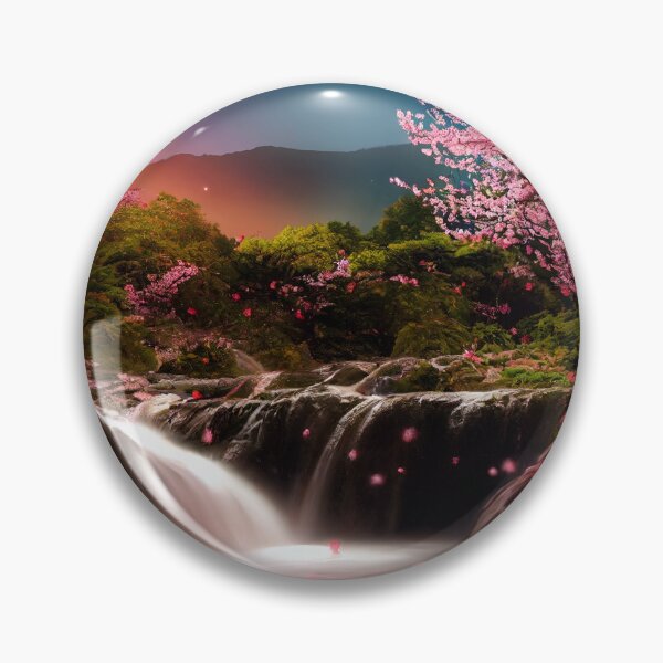 Item preview, Pink Blossom Waterfall designed and sold by ParadiseSlice.