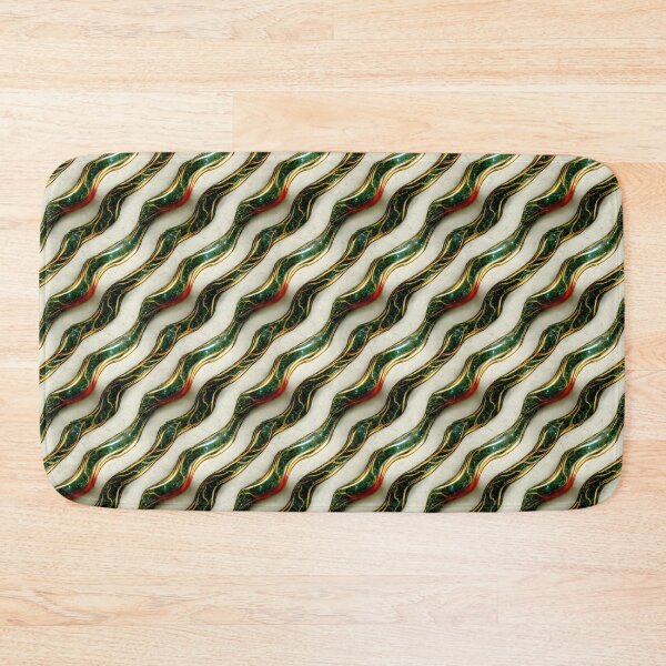Item preview, Green gold red marble pattern, Intricate marbling pattern designed and sold by TreasuryOE.