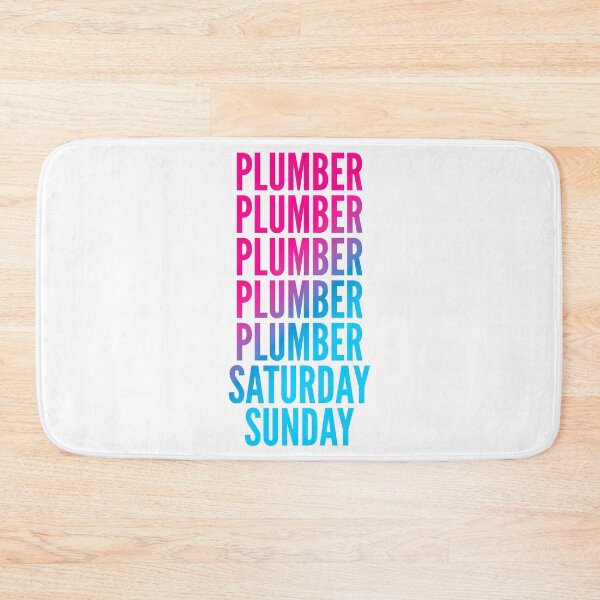 Item preview, Plumber work week for Plumbers designed and sold by SVPOD.