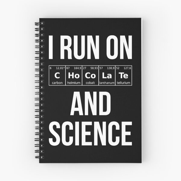 Item preview, I Run On Chocolate And Science I designed and sold by Lemon Pepper.