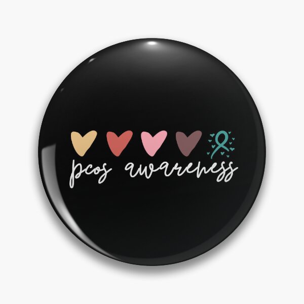 Item preview, Cute Hearts PCOS Awareness designed and sold by Ripper19.