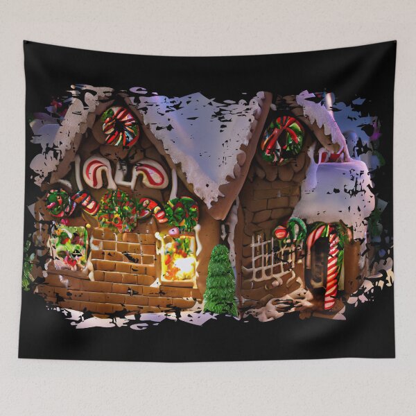 Item preview, Gingerbread house designed and sold by pnkpopcorn.