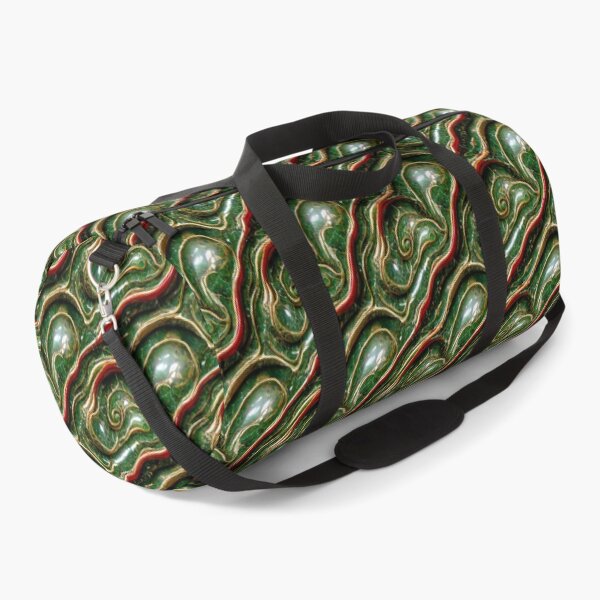 Item preview, Green gold red marble pattern, Intricate marbling pattern designed and sold by TreasuryOE.