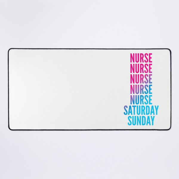 Item preview, Nurse work week for Nurses designed and sold by SVPOD.