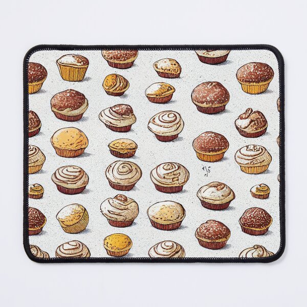 Item preview, Pattern of delicious muffins designed and sold by ArtlantisSyn.