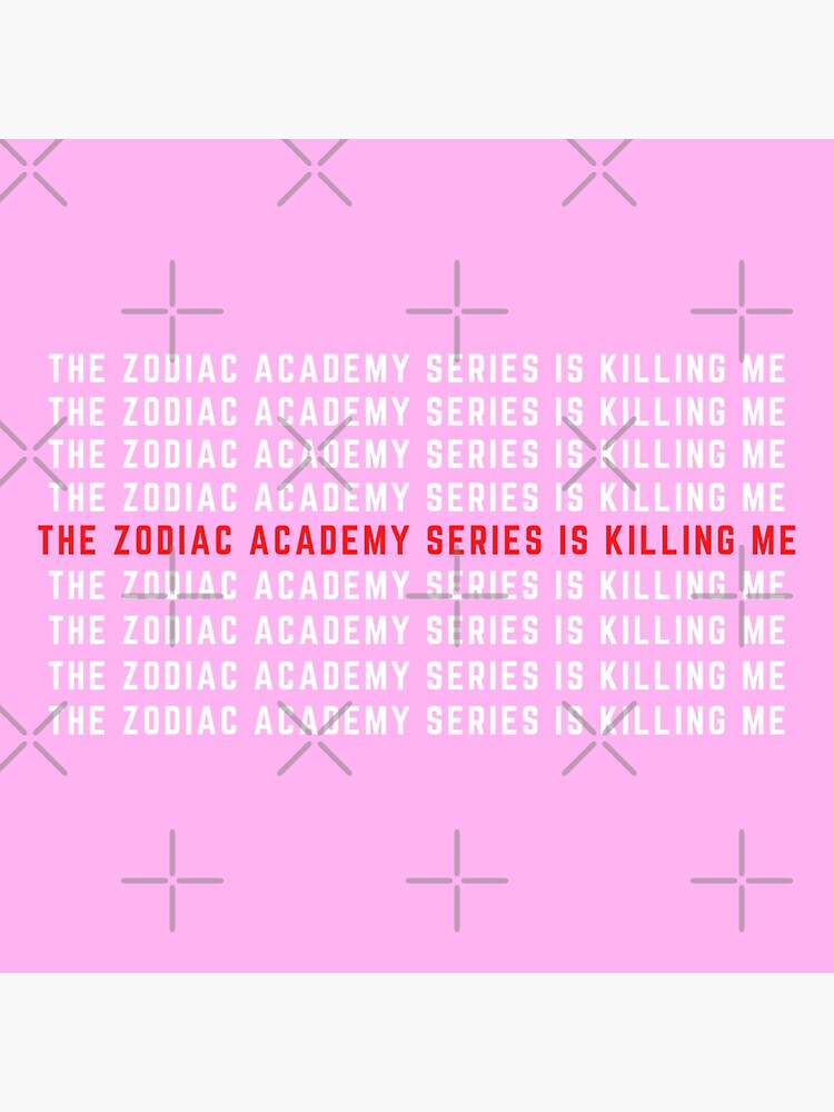"Zodiac Academy Death" Sticker for Sale by emassie8 Redbubble