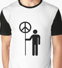 MAN OF PEACE Graphic T-Shirt