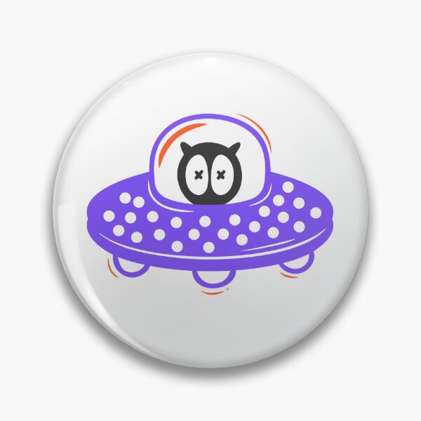Item preview, Funny Alien Spaceship  designed and sold by MikrosLikos.