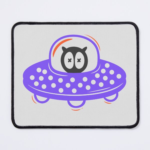 Item preview, Funny Alien Spaceship  designed and sold by MikrosLikos.