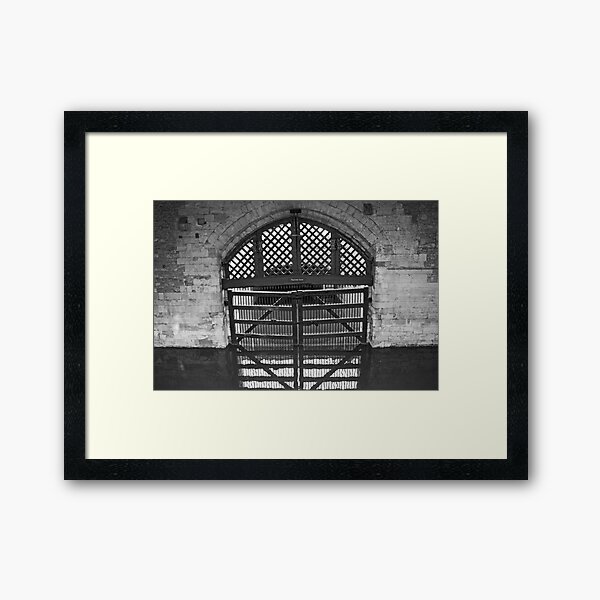 Traitors' Gates Framed Art Print