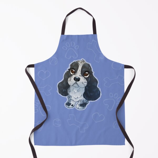 Item preview, Cute Cocker - Blue designed and sold by CritterPark.