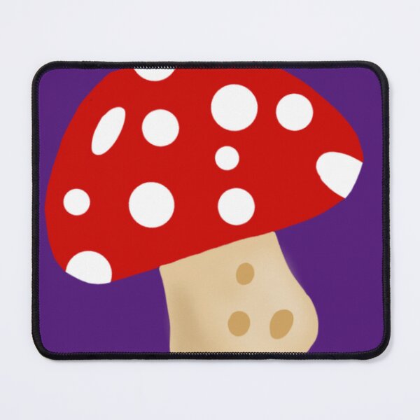 Item preview, Spotted Magic Mushroom Red on Purple designed and sold by drumweaver.