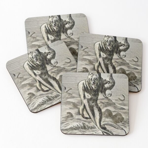 Item preview, Mythical Grotesque Marine Monster #8 designed and sold by OddUnderground.