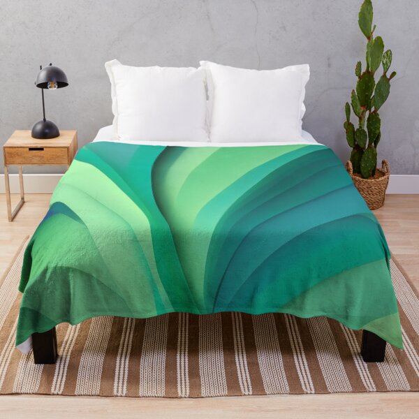 Item preview, Green waves abstraction   designed and sold by KOTOdesign.