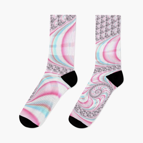 Item preview, Abstract Pink Blue Spiral Fractal  designed and sold by an-design.
