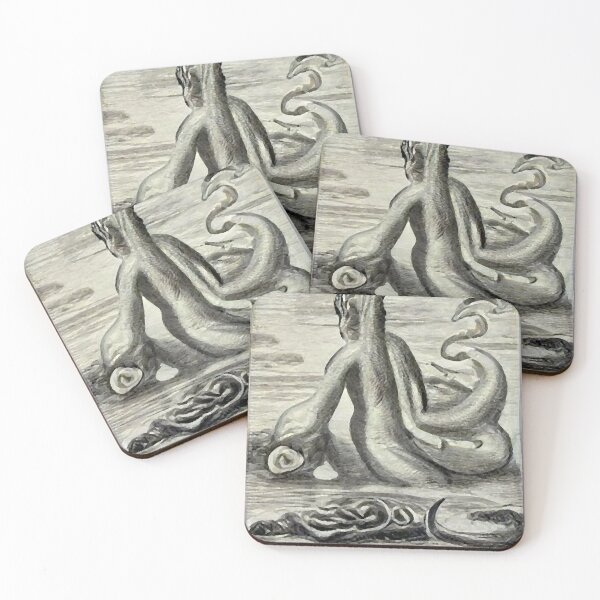 Item preview, Mythical Grotesque Marine Monster #9 designed and sold by OddUnderground.