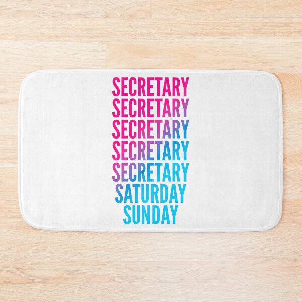 Item preview, Secretary work week for Secretarys designed and sold by SVPOD.