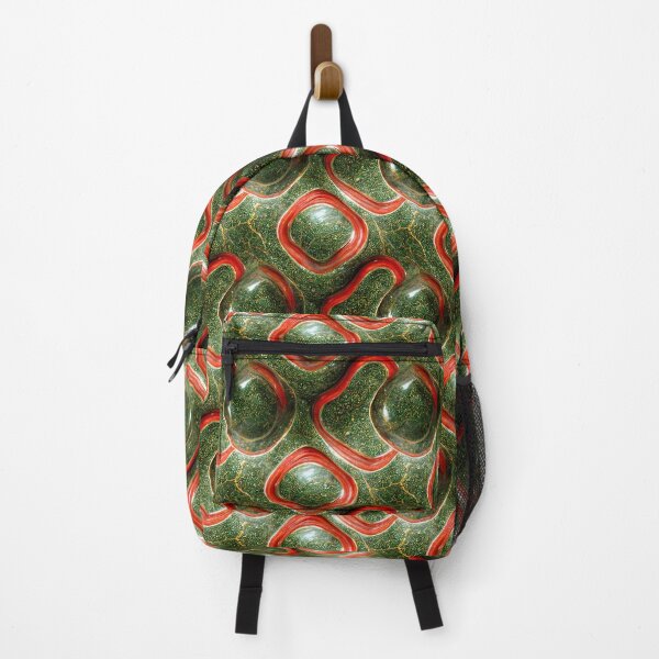 Item preview, Green gold red marble pattern, Intricate marbling pattern designed and sold by TreasuryOE.